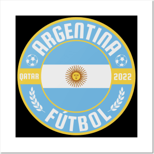 Argentina Futbol Posters and Art